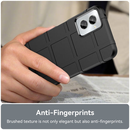 For Motorola Moto G Power 2024 Full Coverage Shockproof TPU Phone Case(Black) by buy2fix