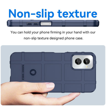 For Motorola Moto G Power 2024 Full Coverage Shockproof TPU Phone Case(Blue) by buy2fix