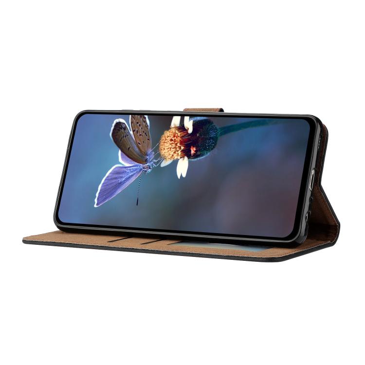 For iPhone 16e Seven Butterflies Embossed Leather Phone Case(Black) - iPhone 16e Cases by buy2fix | Online Shopping UK | buy2fix