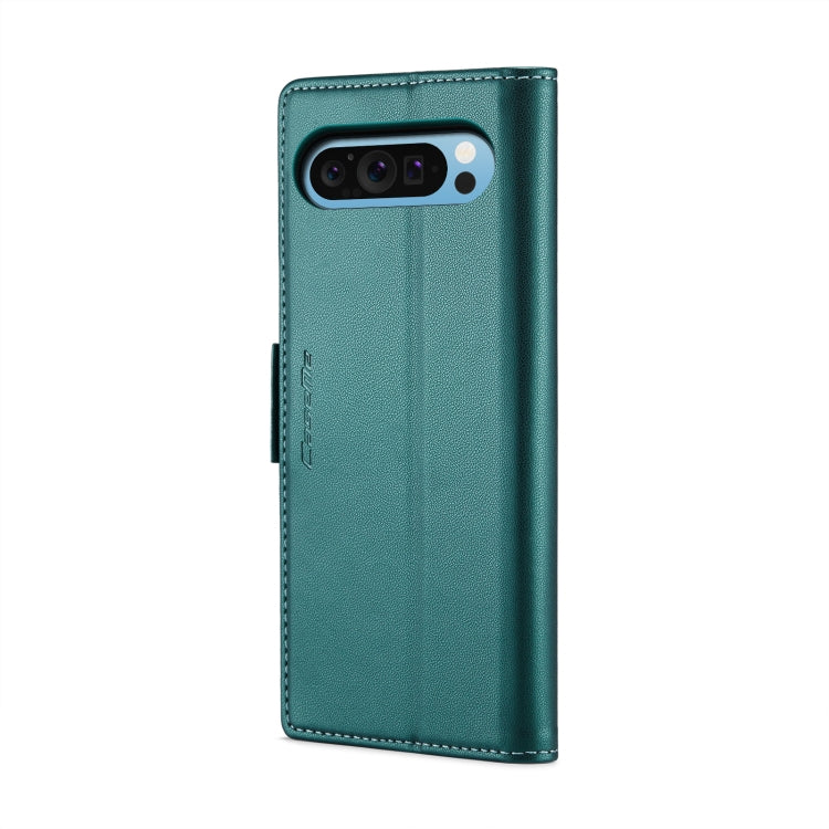 For Google Pixel 10 Pro XL / 9 Pro XL CaseMe 023 Butterfly Buckle Litchi Texture RFID Anti-theft Leather Phone Case(Pearly Blue) - Google Cases by CaseMe | Online Shopping UK | buy2fix
