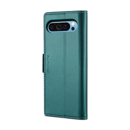 For Google Pixel 10 Pro XL / 9 Pro XL CaseMe 023 Butterfly Buckle Litchi Texture RFID Anti-theft Leather Phone Case(Pearly Blue) - Google Cases by CaseMe | Online Shopping UK | buy2fix