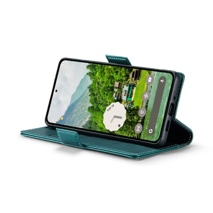 For Google Pixel 10 Pro XL / 9 Pro XL CaseMe 023 Butterfly Buckle Litchi Texture RFID Anti-theft Leather Phone Case(Pearly Blue) - Google Cases by CaseMe | Online Shopping UK | buy2fix
