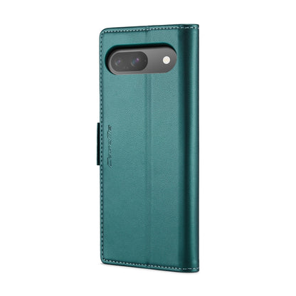 For Google Pixel 10 / 10 Pro / 9 CaseMe 023 Butterfly Buckle Litchi Texture RFID Anti-theft Leather Phone Case(Pearly Blue) - Google Cases by CaseMe | Online Shopping UK | buy2fix