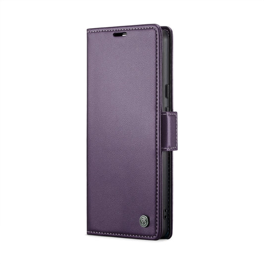 For Google Pixel 10 / 10 Pro / 9 CaseMe 023 Butterfly Buckle Litchi Texture RFID Anti-theft Leather Phone Case(Pearly Purple) - Google Cases by CaseMe | Online Shopping UK | buy2fix