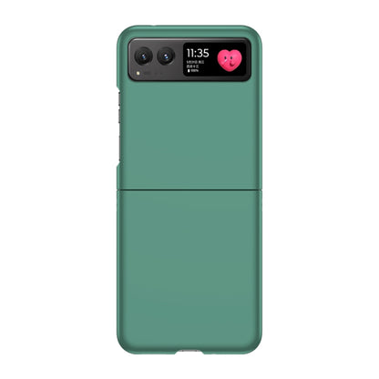 For Motorola Razr 40 Skin Feel PC Phone Case(Forest Green) by buy2fix
