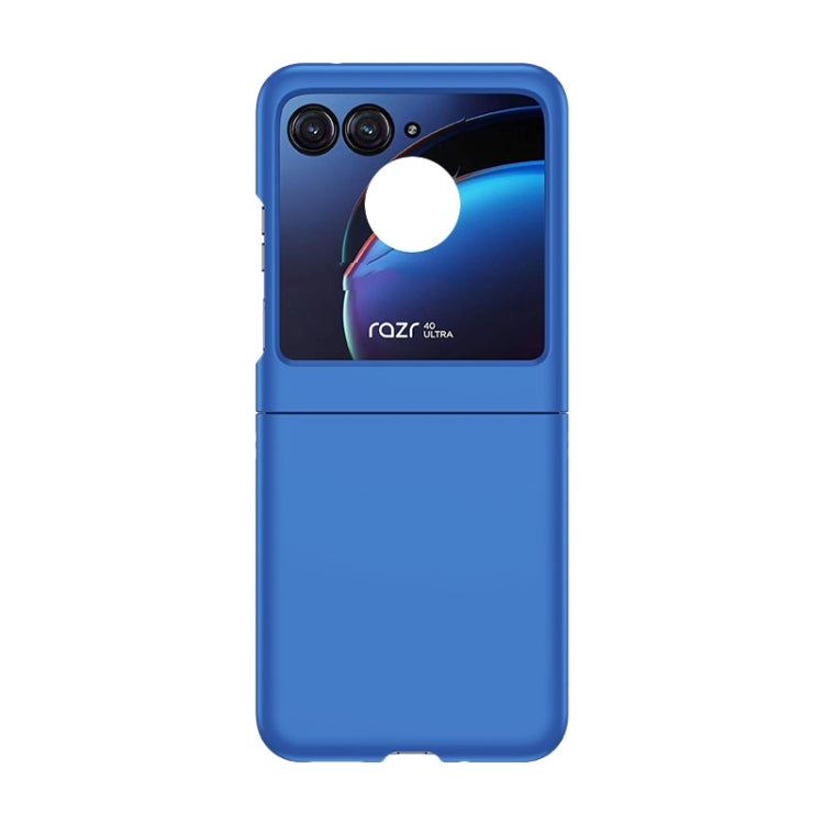 For Motorola Razr 50 Skin Feel PC Phone Case(Klein Blue) by buy2fix