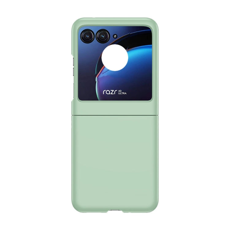For Motorola Razr 50 Skin Feel PC Phone Case(Mint Green) by buy2fix