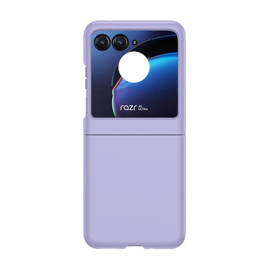For Motorola Razr 50 Skin Feel PC Phone Case(Sakura Purple) by buy2fix