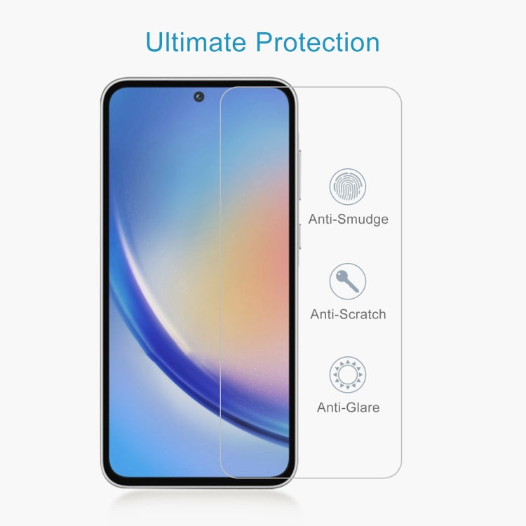 For Samsung Galaxy A35 / M35 / A36 0.26mm 9H 2.5D Tempered Glass Film - Galaxy Tempered Glass by DIYLooks | Online Shopping UK | buy2fix