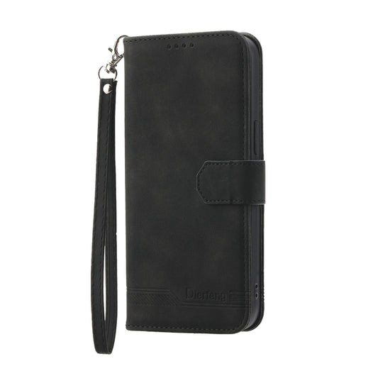 For Huawei nova 11 Dierfeng Dream Line TPU Hybrid PU Leather Phone Case(Black) - Huawei Cases by buy2fix | Online Shopping UK | buy2fix