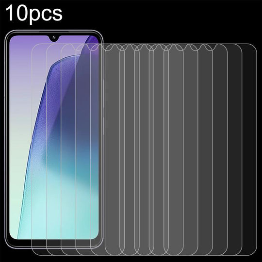 For Redmi 15C 4G 173.1mm 10pcs 0.26mm 9H 2.5D Tempered Glass Film
