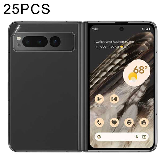 For Google Pixel Fold 25pcs Full Screen Protector Explosion-proof Back Screen Hydrogel Film by buy2fix