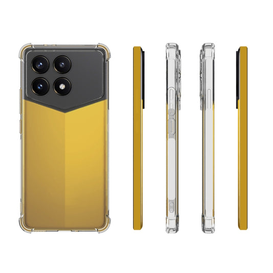 For Xiaomi Redmi K70 Pro Champion Shockproof Non-slip Thickening TPU Phone Case(Transparent) - Xiaomi Cases by buy2fix | Online Shopping UK | buy2fix