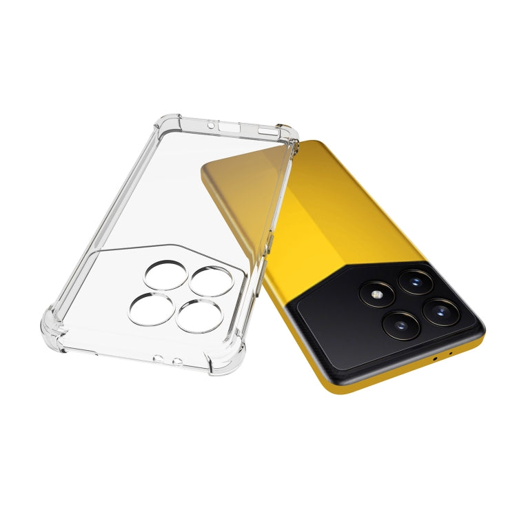 For Xiaomi Redmi K70 Pro Champion Shockproof Non-slip Thickening TPU Phone Case(Transparent) - Xiaomi Cases by buy2fix | Online Shopping UK | buy2fix