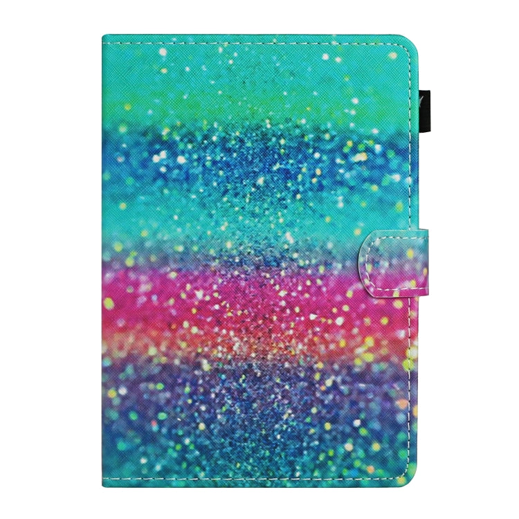 For 7 inch Universal Tablet PC Colored Drawing Pattern Horizontal Flip Leather Case with Holder & Card Slots(Colored Sand) - 7 inch by buy2fix | Online Shopping UK | buy2fix