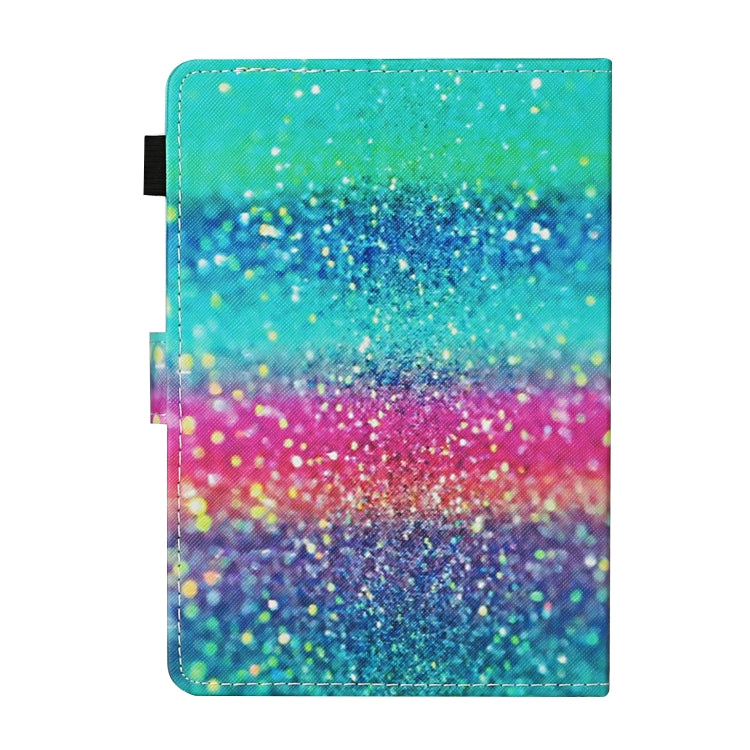 For 7 inch Universal Tablet PC Colored Drawing Pattern Horizontal Flip Leather Case with Holder & Card Slots(Colored Sand) - 7 inch by buy2fix | Online Shopping UK | buy2fix