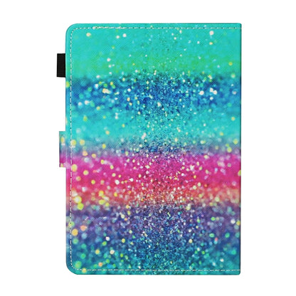 For 10 inch Universal Tablet PC Colored Drawing Pattern Horizontal Flip Leather Case with Holder & Card Slots(Colored Sand) - 10 - 11 inch by buy2fix | Online Shopping UK | buy2fix