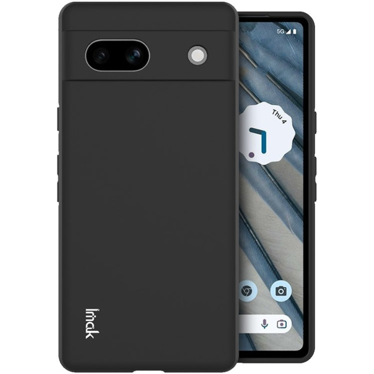 For Google Pixel 7a IMAK UC-3 Series Shockproof Frosted TPU Phone Case(Black) by imak