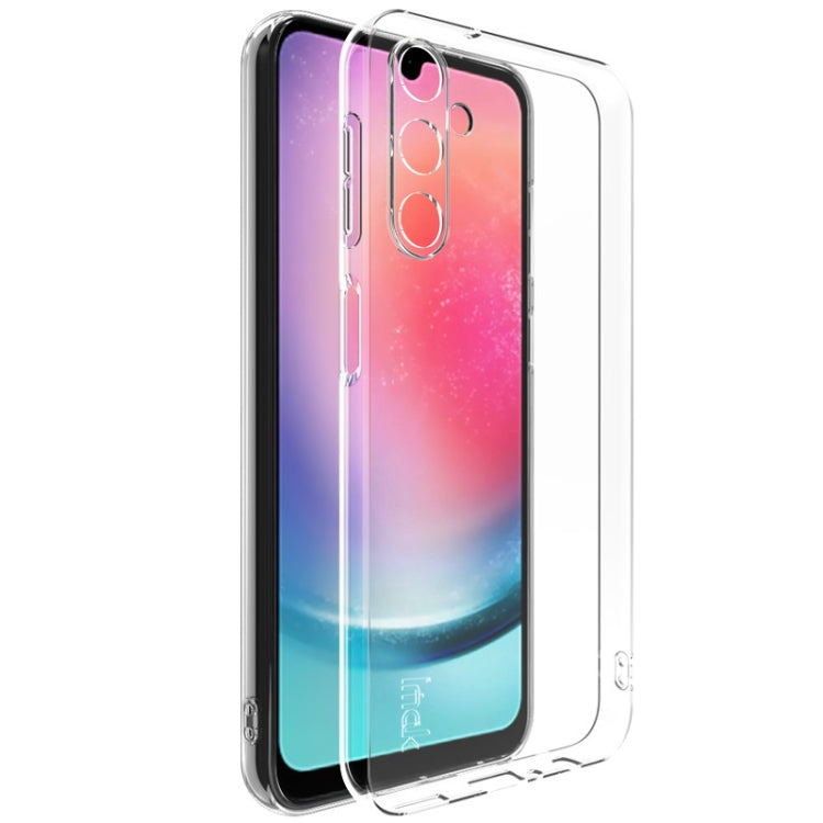 For Samsung Galaxy A24 4G IMAK UX-5 Series Transparent Shockproof TPU Protective Phone Case by imak