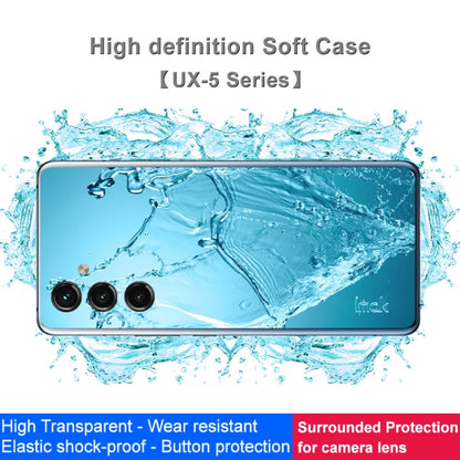For Samsung Galaxy A24 4G IMAK UX-5 Series Transparent Shockproof TPU Protective Phone Case by imak