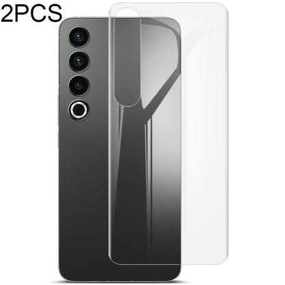 For Meizu 20 Pro 5G 2pcs imak Curved Hydrogel Film Pnone Back Protector by imak