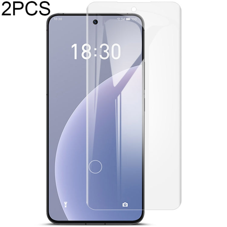 For Meizu 20 5G 2pcs imak Curved Full Screen Hydrogel Film Protector by imak