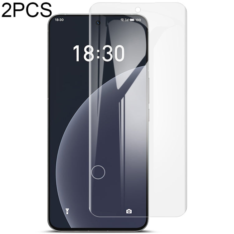 For Meizu 20 Pro 5G 2pcs imak Curved Full Screen Hydrogel Film Protector by imak