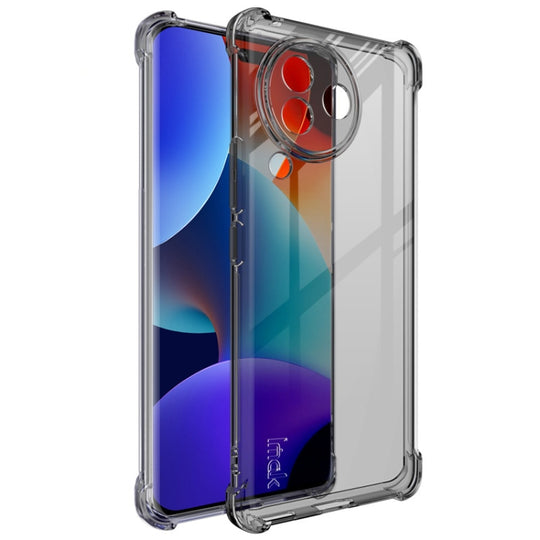 For Xiaomi Civi 3 5G imak Shockproof Airbag TPU Phone Case(Transparent Black)
