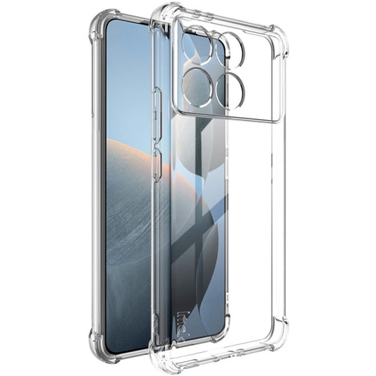 For Xiaomi Redmi K70 5G/K70 Pro 5G imak Shockproof Airbag TPU Phone Case(Transparent) - Xiaomi Cases by imak | Online Shopping UK | buy2fix