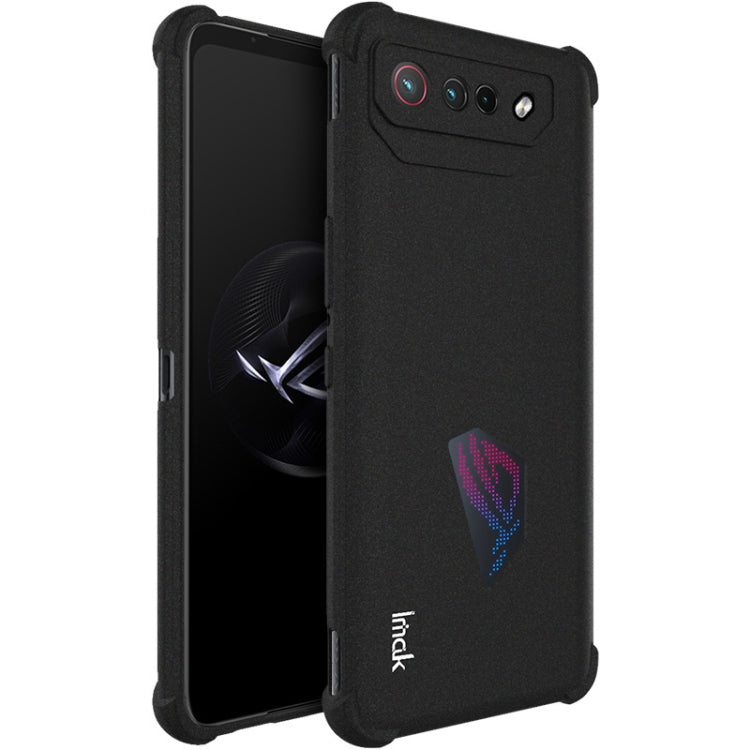 For Asus ROG Phone 7 imak Shockproof Airbag TPU Phone Case(Matte Black) by imak