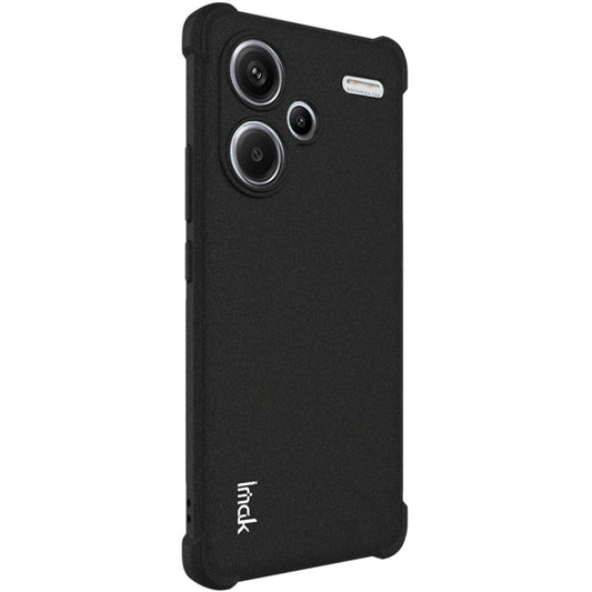 For Xiaomi Redmi Note 13 Pro 5G imak Shockproof Airbag TPU Phone Case(Matte Black) - Xiaomi Cases by imak | Online Shopping UK | buy2fix
