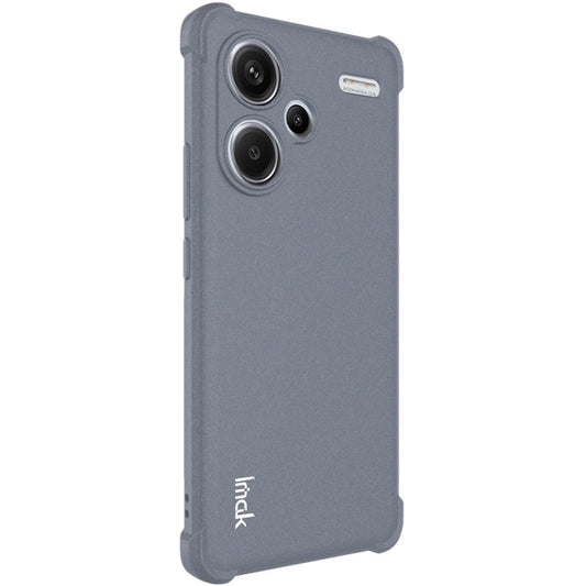 For Xiaomi Redmi Note 13 Pro 5G imak Shockproof Airbag TPU Phone Case(Matte Grey) - Xiaomi Cases by imak | Online Shopping UK | buy2fix