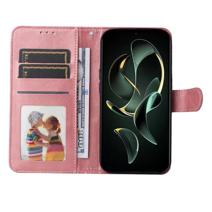 For Xiaomi 13T / Redmi K60 Ultra Classic Calf Texture Flip Leather Phone Case(Rose Gold) - Xiaomi Cases by buy2fix | Online Shopping UK | buy2fix