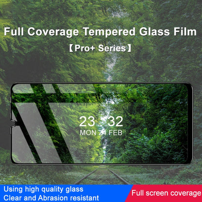For Honor X7a 4G imak 9H Surface Hardness Full Screen Tempered Glass Film Pro+ Series by imak