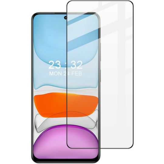 For Realme 12 5G imak 9H Pro+ Series Surface Hardness Full Screen Tempered Glass Film