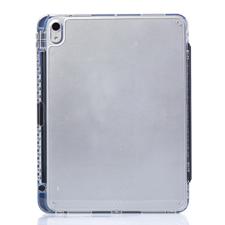 For iPad 2025 / 2022 3-Fold Lock Buckle Leather Smart Tablet Case(Black) - iPad 2025 / 2022 Cases by buy2fix | Online Shopping UK | buy2fix