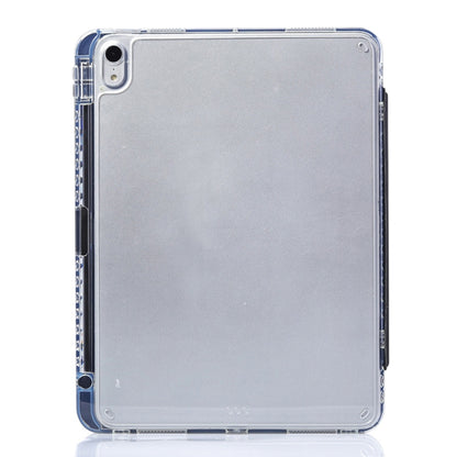 For iPad 2025 / 2022 3-Fold Lock Buckle Leather Smart Tablet Case(Black) - iPad 2025 / 2022 Cases by buy2fix | Online Shopping UK | buy2fix