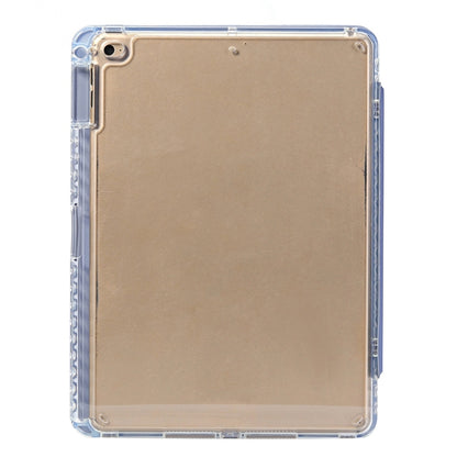For iPad Air / Air 2 / 9.7 2017 / 2018 3-Fold Lock Buckle Leather Smart Tablet Case(Lavender Purple) - iPad 9.7 (2018) & (2017) Cases by buy2fix | Online Shopping UK | buy2fix