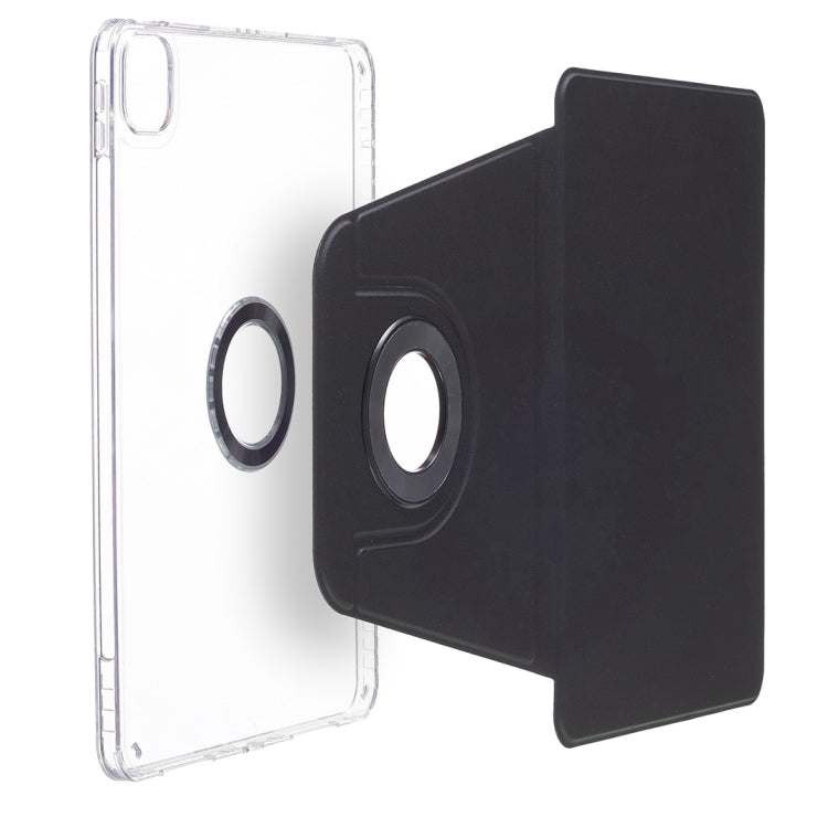 For iPad Air 13 2025 / 2024 Magnetic Split Leather Smart Tablet Case(Black) - iPad Air 13 2025 / 2024 Cases by buy2fix | Online Shopping UK | buy2fix