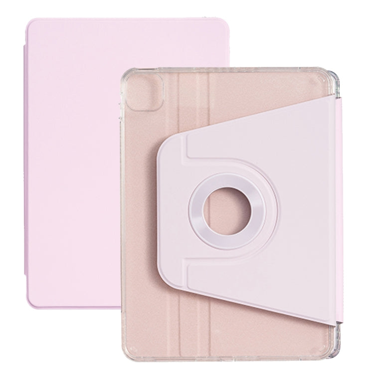For iPad Air 13 2025 / 2024 Magnetic Split Leather Smart Tablet Case(Pink) - iPad Air 13 2025 / 2024 Cases by buy2fix | Online Shopping UK | buy2fix
