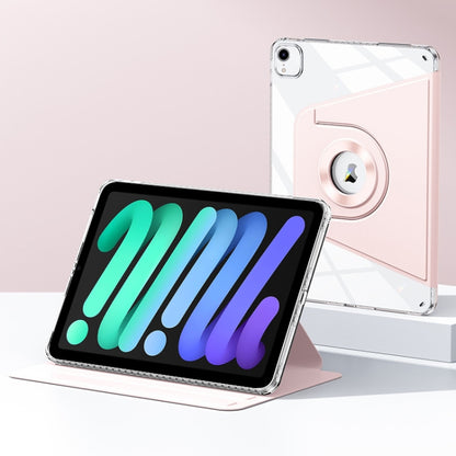 For iPad mini 6 / mini 2024 Magnetic Split Leather Smart Tablet Case(Pink) - iPad mini 6 Cases by buy2fix | Online Shopping UK | buy2fix