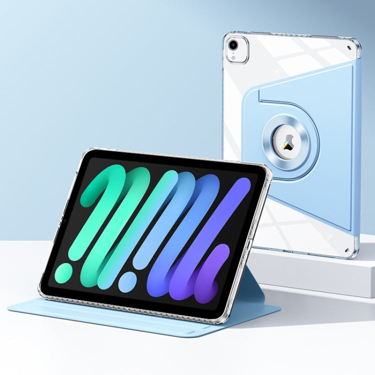 For iPad mini 6 / mini 2024 Magnetic Split Leather Smart Tablet Case(Sky Blue) - iPad mini 6 Cases by buy2fix | Online Shopping UK | buy2fix