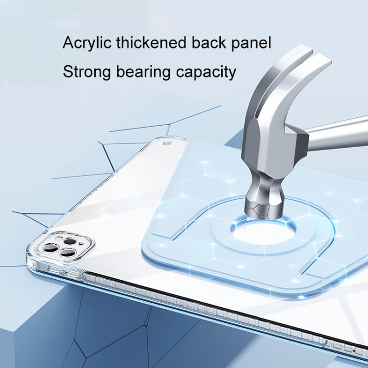 For iPad Air 13 2025 / 2024 Magnetic Split Leather Smart Tablet Case(Sky Blue) - iPad Air 13 2025 / 2024 Cases by buy2fix | Online Shopping UK | buy2fix