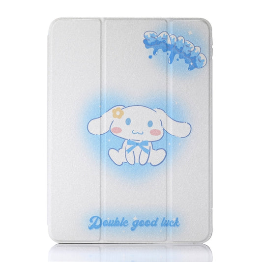 For iPad Pro 11 2022 / 2021 / 2020 Split Drawer Rotation Painted Leather Smart Tablet Case(Cute Dog) - iPad Pro 11 (2022/2021) Cases by buy2fix | Online Shopping UK | buy2fix