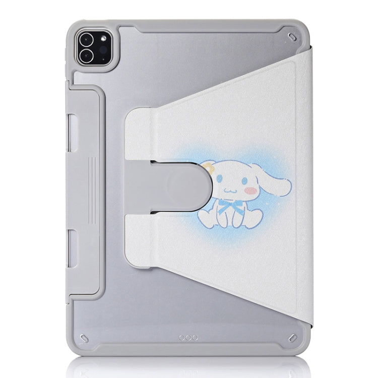 For iPad Pro 11 2022 / 2021 / 2020 Split Drawer Rotation Painted Leather Smart Tablet Case(Cute Dog) - iPad Pro 11 (2022/2021) Cases by buy2fix | Online Shopping UK | buy2fix