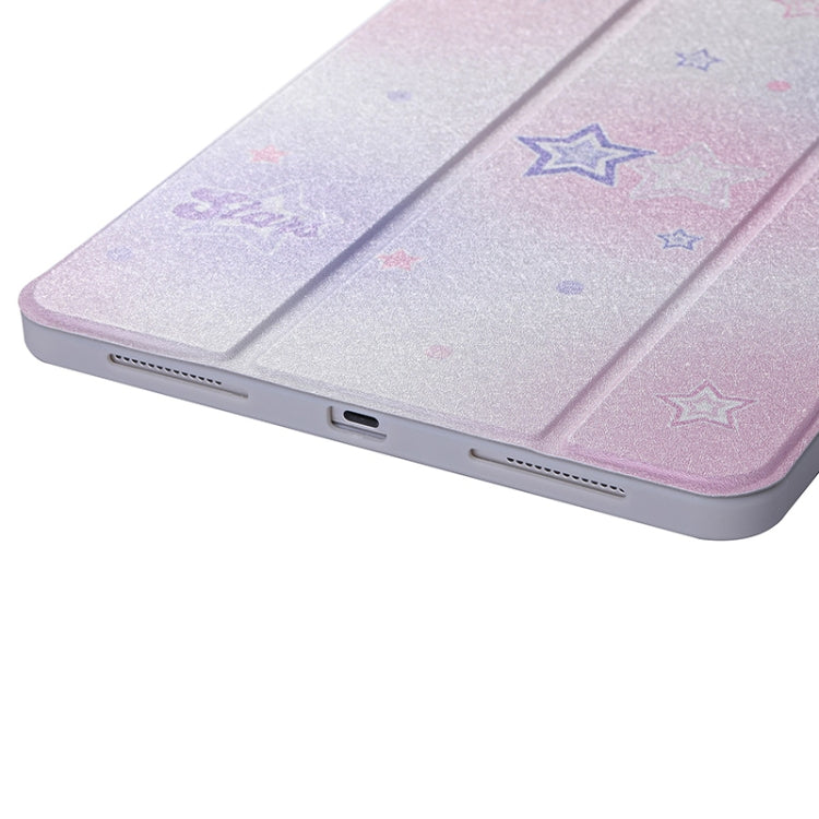 For iPad 2025 / 2022 Split Drawer Rotation Painted Leather Smart Tablet Case(Stars) - iPad 2025 / 2022 Cases by buy2fix | Online Shopping UK | buy2fix