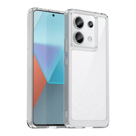 For Xiaomi Redmi Note 13 Pro 5G Colorful Series Acrylic Hybrid TPU Phone Case(Transparent) - Xiaomi Cases by buy2fix | Online Shopping UK | buy2fix