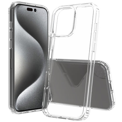 For iPhone 16 Pro Max Scratchproof Acrylic TPU Phone Case(Transparent) by buy2fix