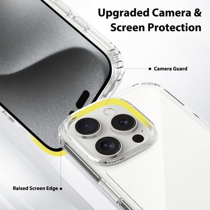 For iPhone 16 Pro Scratchproof Acrylic TPU Phone Case(Transparent) by buy2fix