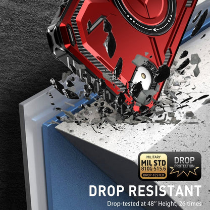 For iPhone XR Armor Series Holder Phone Case(Army Green) by buy2fix